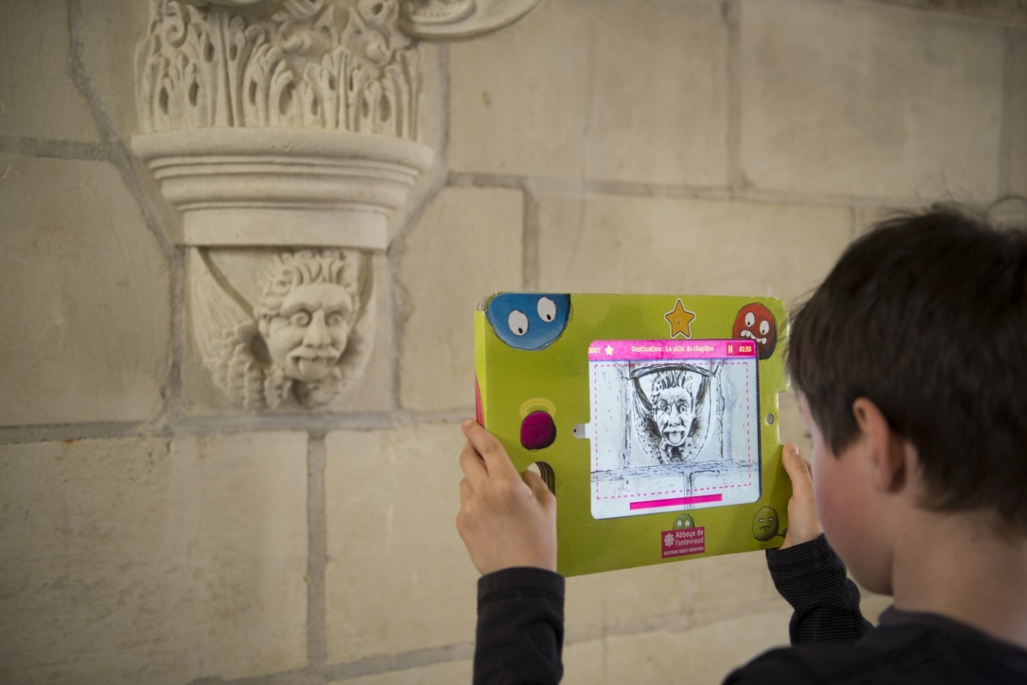 Laurent Vié - Coque Ipad - Abbaye de Fontevraud