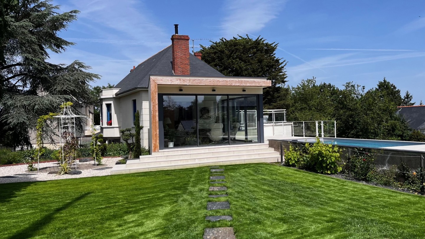 Laurent Vié - Extension et création d'une piscine extérieure